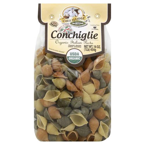Mantova Pasta Conchiglioni Organic - 16 Oz (6 Units)