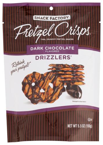 Snack Factory Pretzel Crispy Drk Chocolate Dzl - 5.5 Oz (12 Units)