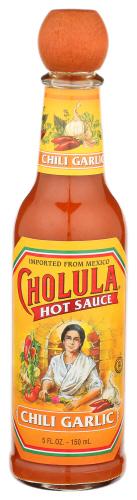 Cholula Sauce Hot Chili Garlic - 5 Oz (12 Units)