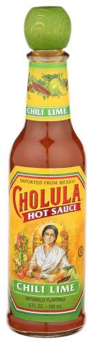 Cholula Sauce Hot Chili Lime - 5 Oz (12 Units)