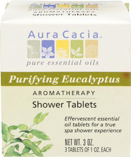 Aura Cacia Shower Tblt Eclyptus Prfyng - 3 Oz (3 Units)