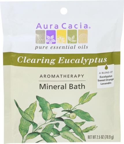 Aura Cacia Bath Mnrl Eucalyptus Clearing - 2.5 Oz (6 Units)
