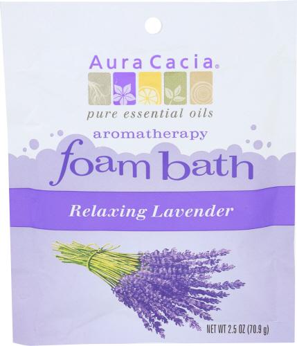 Aura Cacia Bath Foam Lavender Relaxing - 2.5 Oz (6 Units)