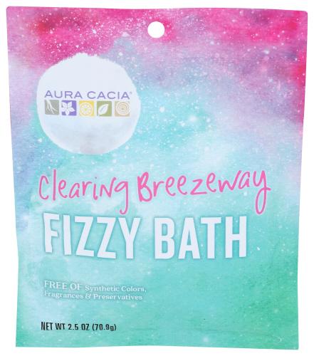 Aura Cacia Bath Fizz Clearing Breeze - 2.5 Oz (6 Units)