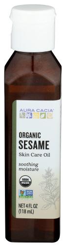Aura Cacia Oil Skincare Sesame Organic - 4 Oz (1 Units)