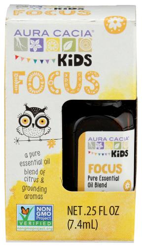 Aura Cacia Oil Essential Kid Focus - 0.25 Fo (3 Units)