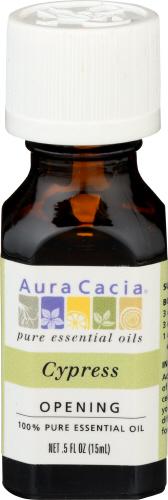 Aura Cacia Essential Oil Cypress - 0.5 Oz (1 Units)