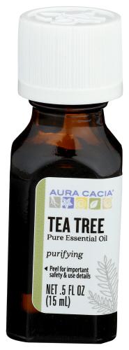 Aura Cacia Essential Oil Tea Tree - 0.5 Oz (1 Units)