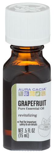 Aura Cacia Essential Oil Grapefruit - 0.5 Oz (1 Units)