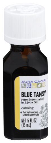 Aura Cacia Essential Oil Blue Tansy In Joj - 0.5 Oz (1 Units)