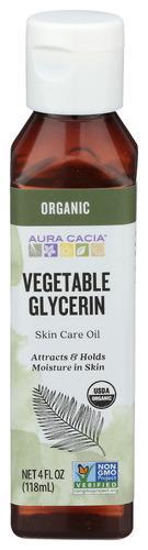 Aura Cacia Skin Care Vgtbl Glycerin - 4 Oz (3 Units)