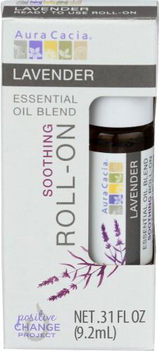 Aura Cacia Oil Essent Roll Lavender - 0.31 Fo (1 Units)