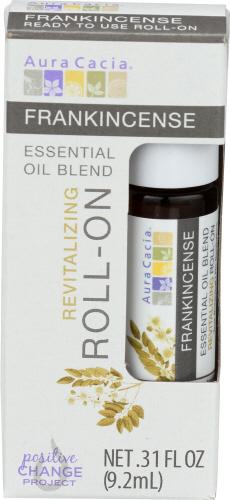 Aura Cacia Oil Essent Roll Frnkincnse - 0.31 Fo (4 Units)