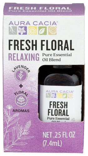 Aura Cacia Oil Essential Fresh Floral - 0.25 Fo (1 Units)