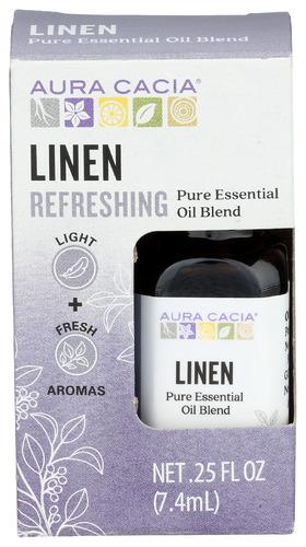 Aura Cacia Oil Essential Boxed Linen - 0.25 Fo (1 Units)