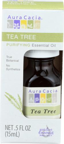 Aura Cacia Oil Essential Tree Tree Bxd - 0.5 Oz (1 Units)