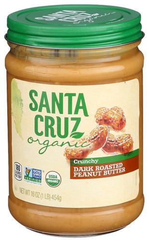 Santa Cruz Peanut Butter Crn Dkrst Organic - 16 Oz (6 Units)