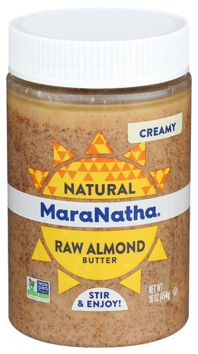 Maranatha Nut Butter Almond Raw Ns - 16 Oz (6 Units)