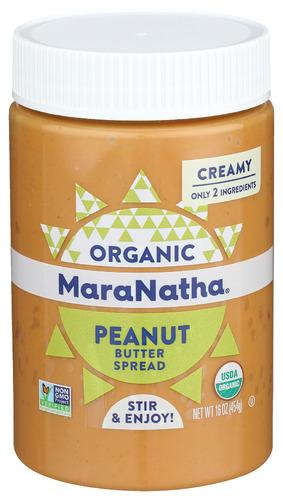 Maranatha Peanut Butter Creamy Salt Organic - 16 Oz (6 Units)