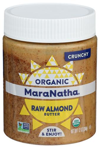 Maranatha Nut Butter Almond Crunchy Organic - 12 Oz (6 Units)