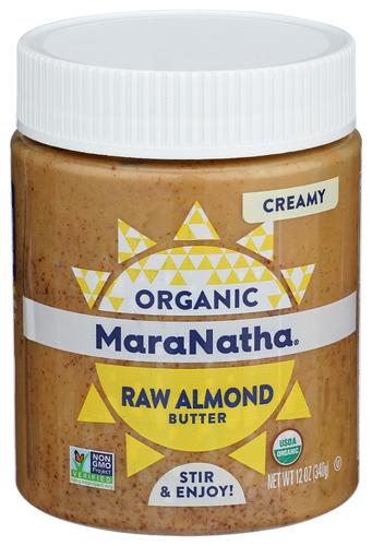 Maranatha Nut Butter Almond Raw Organic - 12 Oz (6 Units)