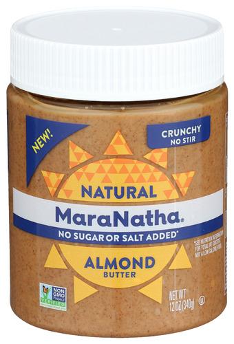 Maranatha Butter Almond Crunchy - 12 Oz (6 Units)