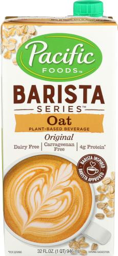 Pacific Foods Oat Milk Barista Orig - 32 Fo (12 Units)