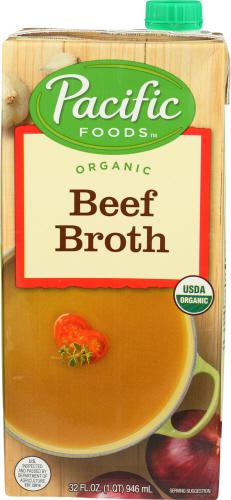 Pacific Foods Broth Beef - 32 Oz (12 Units)