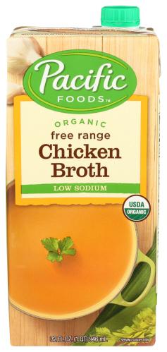 Pacific Foods Broth Chicken Ls Organic - 32 Oz (12 Units)