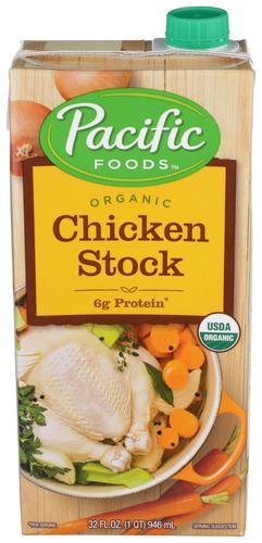 Pacific Foods Stock Chicken Culnry Organic - 32 Oz (12 Units)