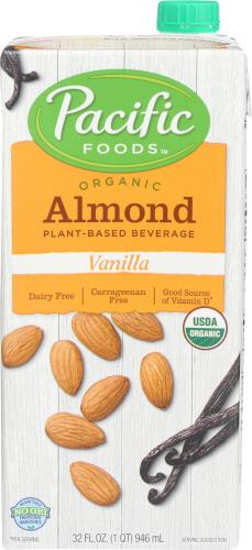 Pacific Foods Bev Almond Vanilla  Organic - 32 Fo (12 Units)