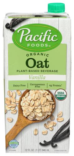 Pacific Foods Bev Oat Vnlla - 32 Fo (12 Units)