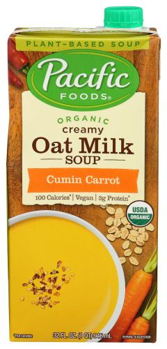 Pacific Foods Soup Oat Milk Cmn Crrt - 32 Fo (12 Units)