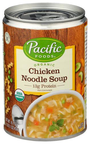 Pacific Foods Soup Chicken Noodle Organic - 16.1 Oz (12 Units)
