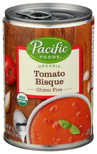 Pacific Foods Soup Tomato Bisque Organic - 16.3 Oz (12 Units)