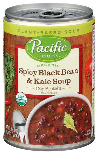 Pacific Foods Sup Spcy Blk Bn N Kl Organic - 16.3 Oz (12 Units)