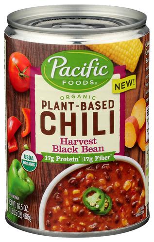 Pacific Foods Chl Hrv Blk Ben Pltb Organic - 16.5 Fo (12 Units)