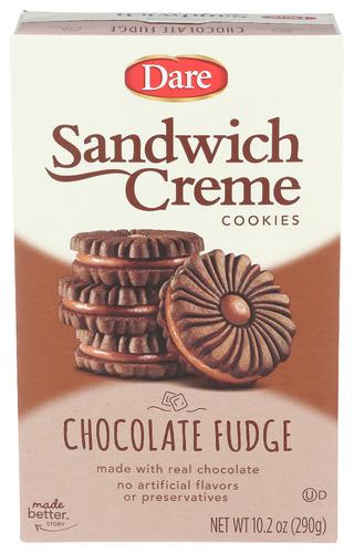 Dare Cookie Fudge Creme - 10.2 Oz (12 Units)