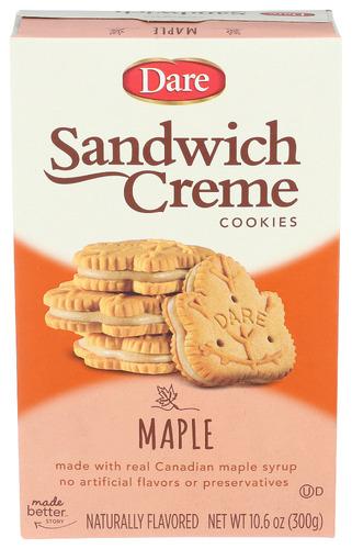 Dare Cookie Maple Creme - 10.6 Oz (12 Units)
