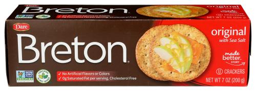 Dare Cracker Breton Original - 7 Oz (12 Units)