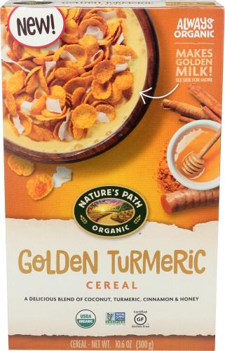 Natures Path Cereal Turmeric Flks Organic - 10.6 Oz (6 Units)