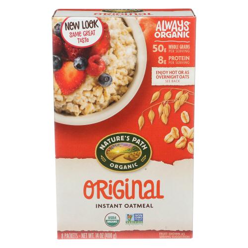 Natures Path Cereal Hot Origional Organic 8Ct - 14 Oz (6 Units)