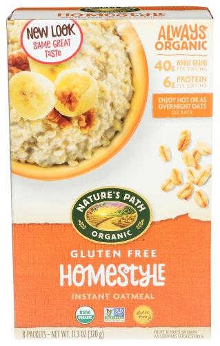 Natures Path Cereal Hot Homestyle Organic - 11.3 Oz (6 Units)