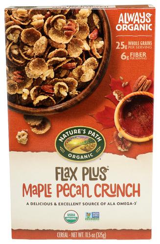 Natures Path Cereal Flax Plus Mpl Organic - 11.5 Oz (12 Units)