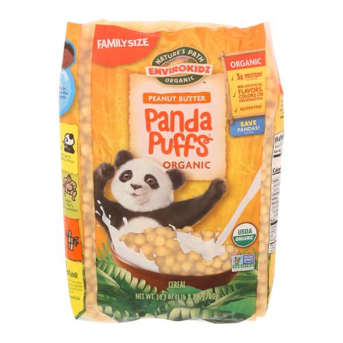 Natures Path Cereal Panda Puff Pb Bag - 24.7 Oz (6 Units)