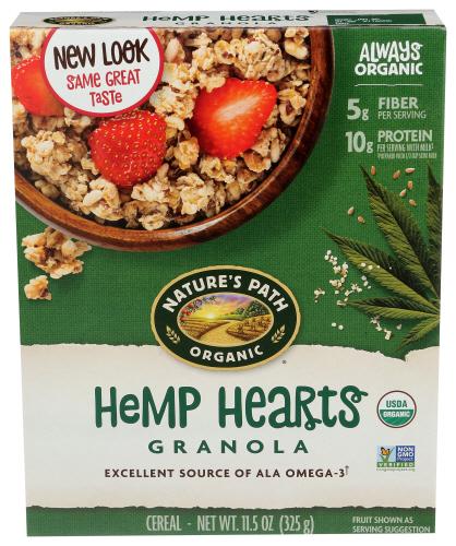 Natures Path Granola Hempplus Wf Organic - 11.5 Oz (12 Units)