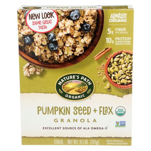 Natures Path Grnl Flx Pl W Pmp Sd Organic - 11.5 Oz (12 Units)