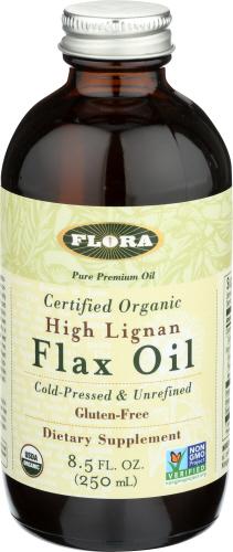 Flora Health Flax Oil Hi Lignan Organic - 8.5 Fo (1 Units)