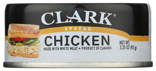 Clark Spread Ckn With White Meat - 3.25 Oz (24 Units)