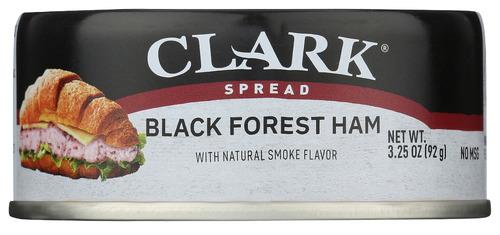 Clark Spread Ham Blk Forest - 3.25 Oz (24 Units)